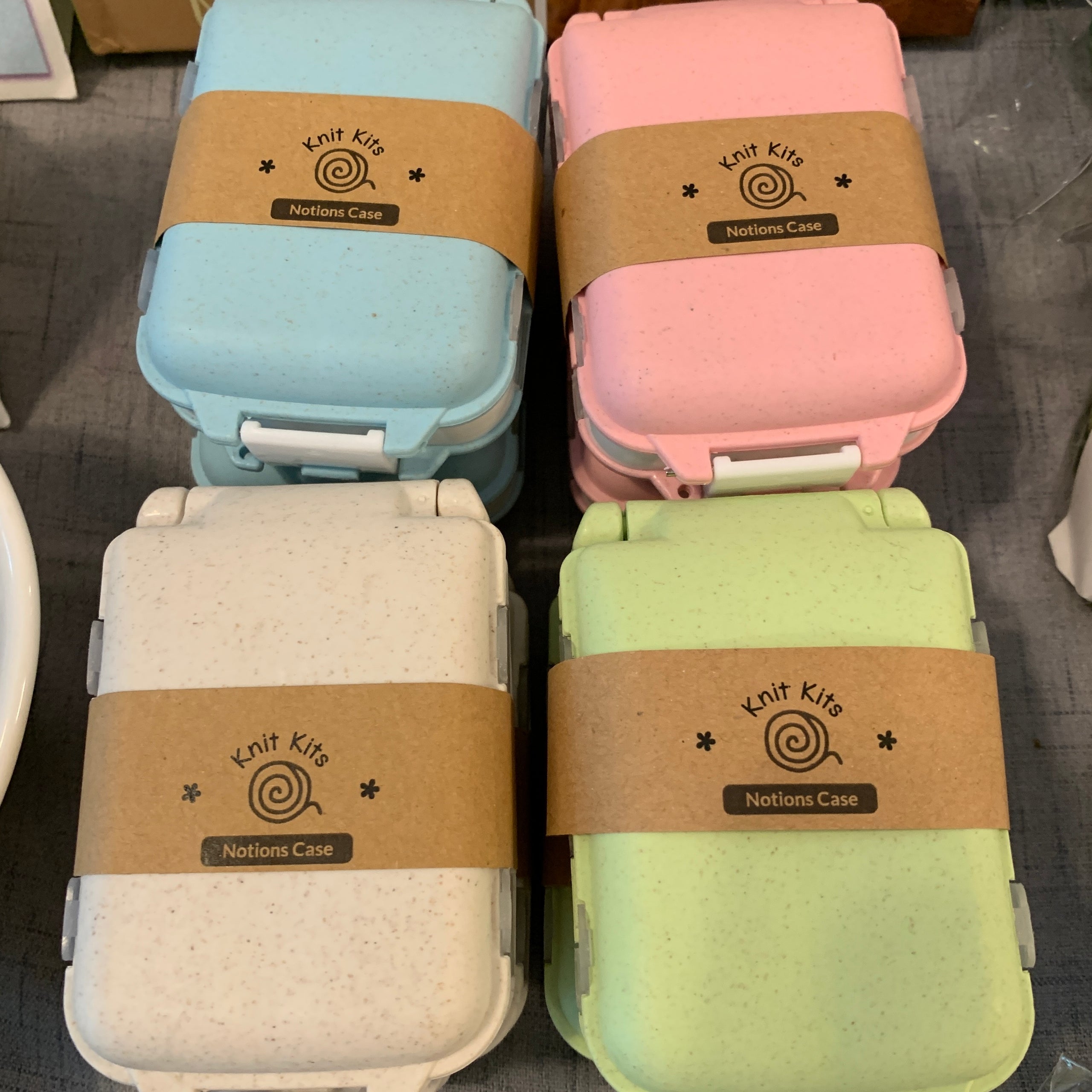 Knit Kits, 1 Notions Case All Wound Up Yarn Shop